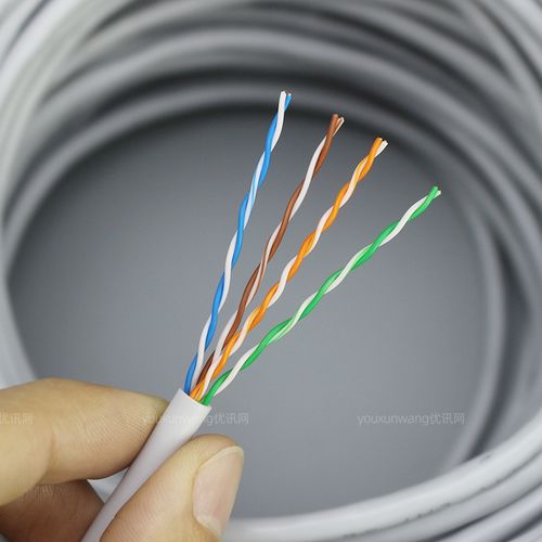 超五类非屏蔽网线 安防监控与百兆宽带的可靠连接
